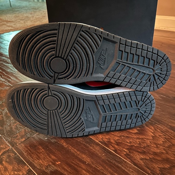 Nike Air Jordan 1 Low OG 2023 Black White Red Size 12 - Picture 12 of 15